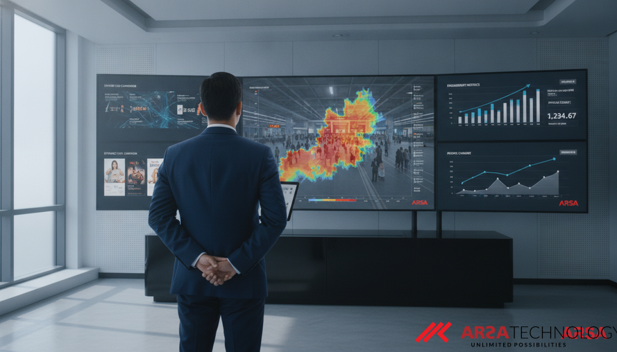 Meningkatkan Revenue Programmatic DOOH dengan Data Audiens Real-Time: Solusi ARSA untuk Operator Jaringan Digital Signage