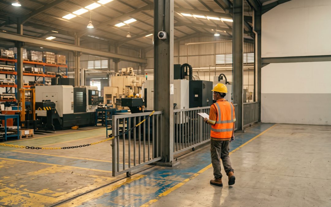 AI Restricted Area Monitoring For Manufacturing Security