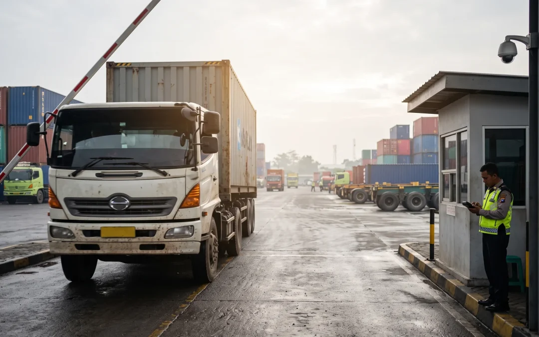 Sistem ANPR Untuk Kontrol Gerbang Pelabuhan Dan Gudang Logistik